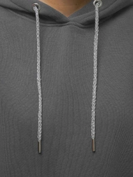 Bluza z kapturem damska grafitowa OZONEE O/12102