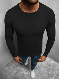 Sweter męski czarny OZONEE TMK/YY01/1