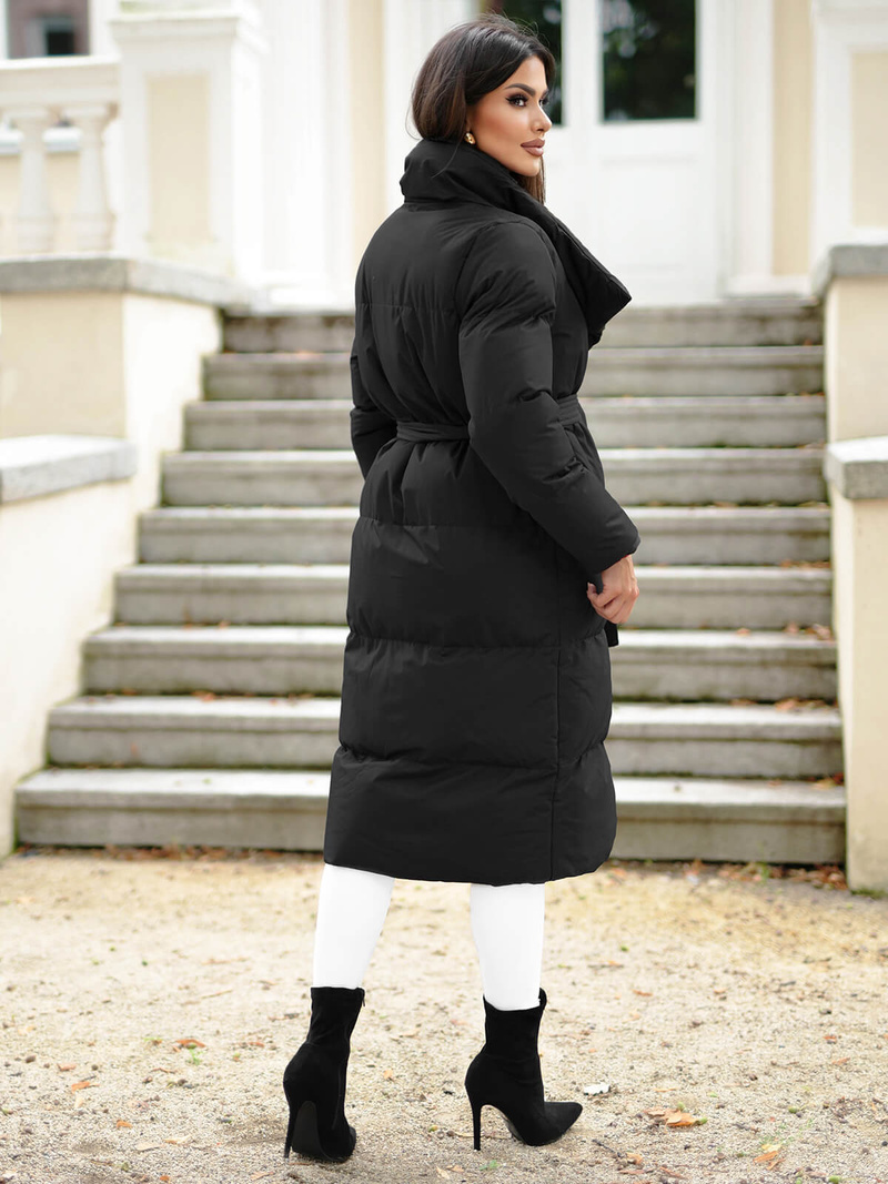 Куртка жіноча чорна OZONEE JS/M737/392Z