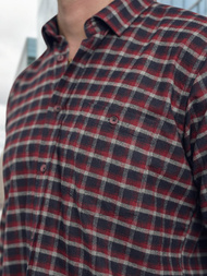 Cорочка чоловіча Бордова OZONEE V/V176