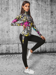 Komplet sportowy dwuczęściowy kolorowy OZONEE O/20983Z