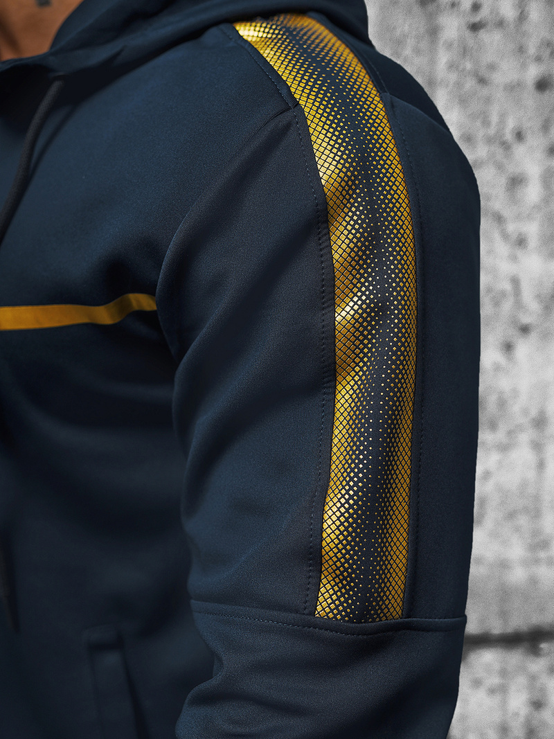 Чоловічий спортивний комплект tемно-cиня OZONEE JS/8C8117/25