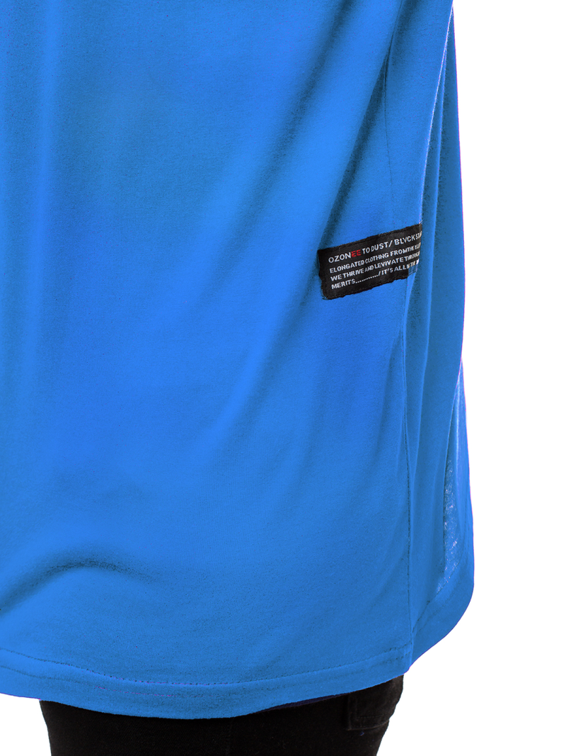 Longsleeve męski niebieski OZONEE O/1292Z