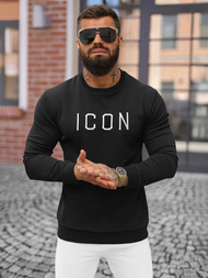 Bluza męska czarna OZONEE O/D7394Z