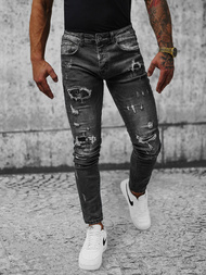 Чоловічі джинси Чорнi OZONEE NB/MP0167G