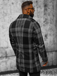 Пальто чоловіче Чорний OZONEE JS/JP1193Z