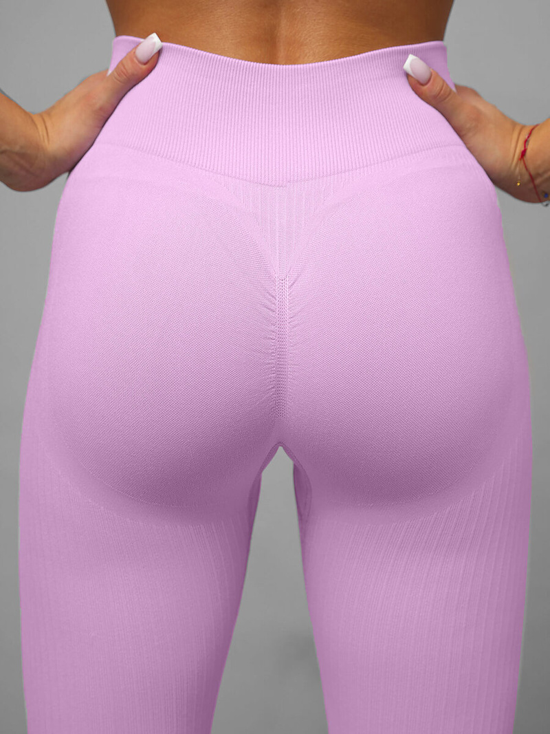 Komplet sportowy dwuczęściowy damski jasno-fioletowy OZONEE O/SY2317