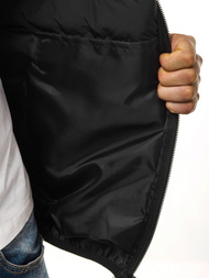 Kurtka męska czarna OZONEE JS/SM67Z