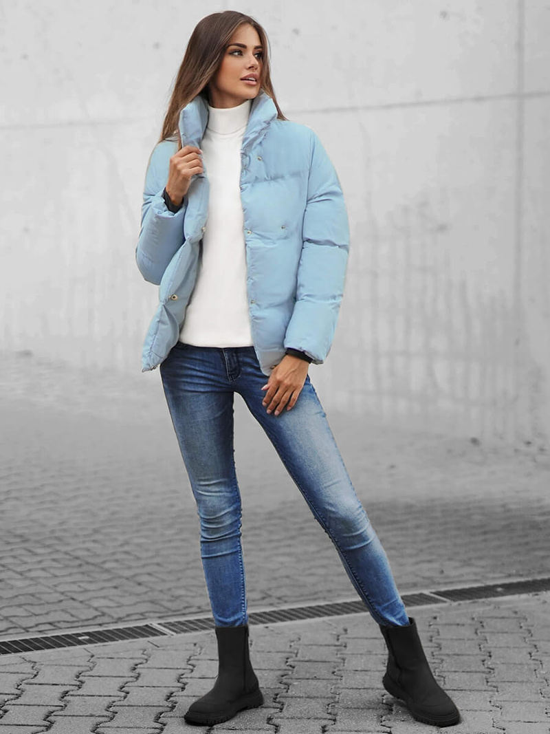 Куртка жіноча Яскраво-Синя OZONEE JS/M23062/243Z