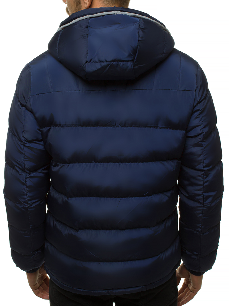 Kurtka męska zimowa granatowa OZONEE JB/JP1181