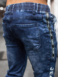 Штани чоловічі джоггери Синi OZONEE DR/TF084