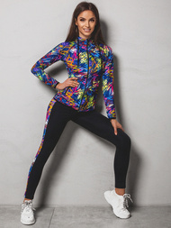 Komplet sportowy dwuczęściowy kolorowy OZONEE O/02704Z