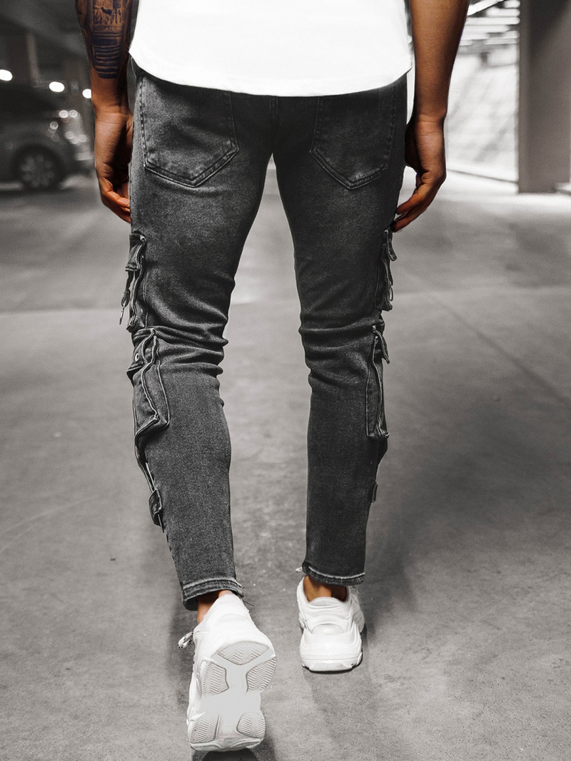 Штани чоловічі Чорнi OZONEE O/B5960Z