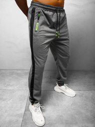 Spodnie dresowe męskie grafitowe OZONEE JS/68K10333