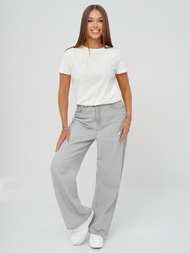 T-shirt damski biały OZONEE JS/YJ77841