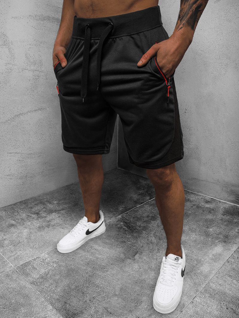 Шорти чоловічі Чорнi OZONEE JS/68K10267