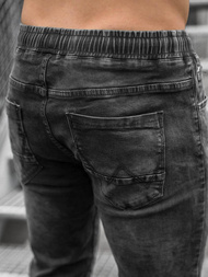 Штани чоловічі джоггери Чорнi OZONEE O/TF064Z