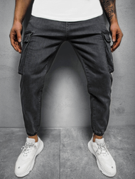 Штани чоловічі джоггери Графітові OZONEE MACH/51195