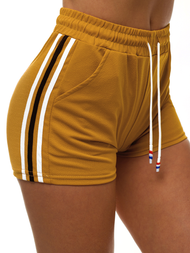 Шорти спортивні жіночі Гiрчичнi OZONEE JS/1023/B10