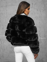 Куртка жіноча чорна OZONEE JS/11Z8080