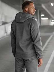 Komplet dresowy męski grafitowy OZONEE JS/8C1967/5