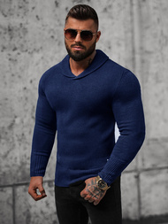 Sweter męski granatowy OZONEE NB/MM6018/6