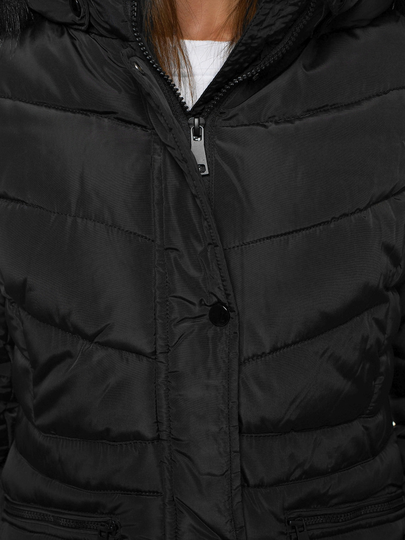 Куртка жіноча Чорна OZONEE O/M1556/1