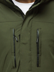 Kurtka zimowa męska khaki OZONEE O/9805