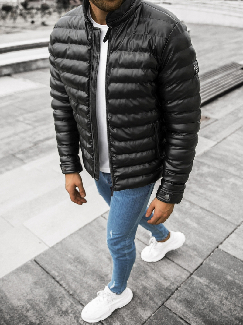 Куртка чоловіча Чорна OZONEE O/9026