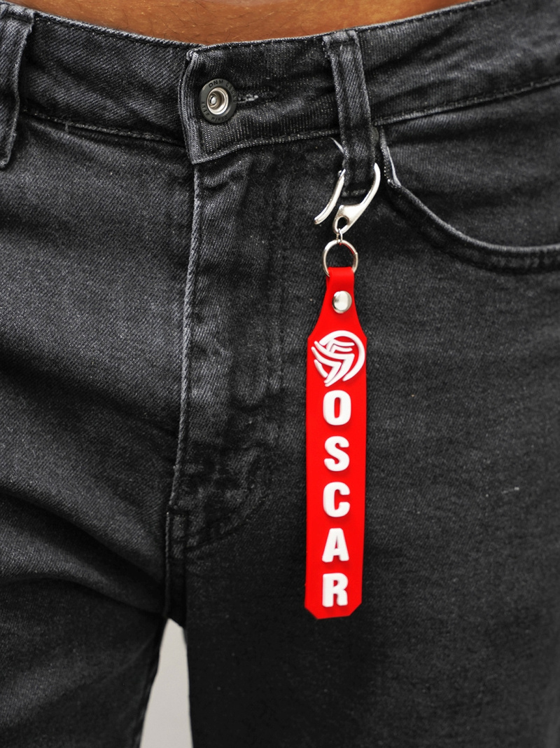 Чоловічі джинси джоггери графіт OZONEE DO/6108