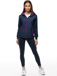 Куртка жіноча Темно-Синя OZONEE JS/KSW4011