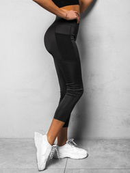 Legginsy damskie czarne OZONEE O/XL006/1