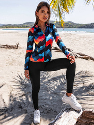 Жіночий спортивний костюм з двох частин Кольоровий OZONEE O/20687Z