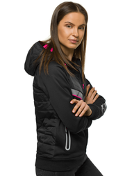 Куртка жіноча Чорна OZONEE JS/KSW4012
