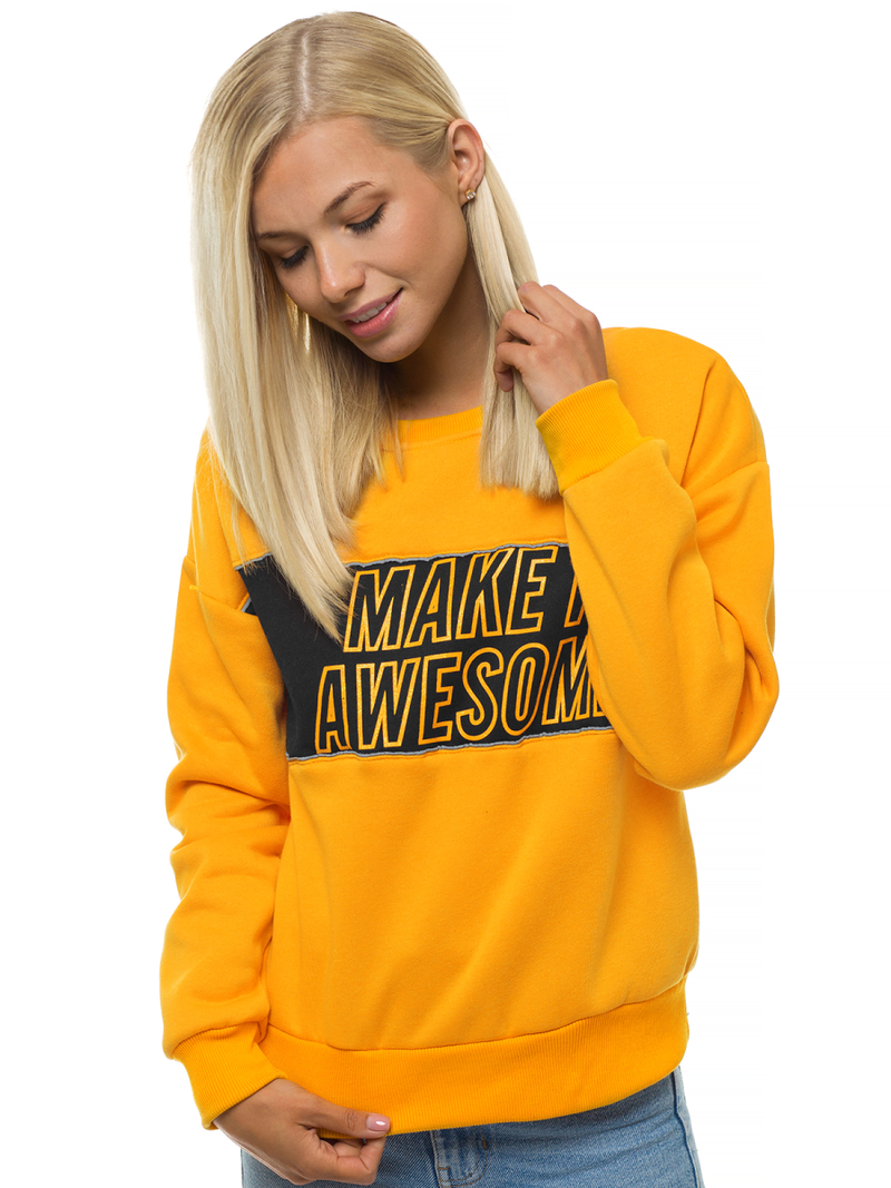 Bluza damska żółta OZONEE JS/KSW1003