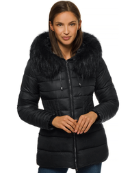 Куртка жіноча Чорна OZONEE O/SW027/1