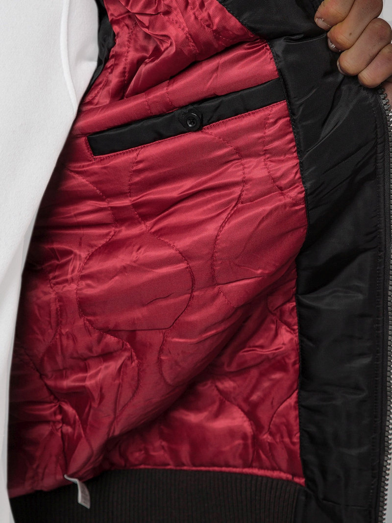 Куртка чоловіча Чорна OZONEE O/X1026K