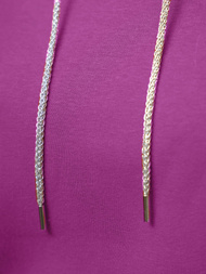 Bluza z kapturem damska ciemno-fioletowa OZONEE O/12102