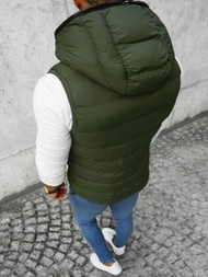 Безрукавка чоловіча Темно-Зелена OZONEE JS/M805/136