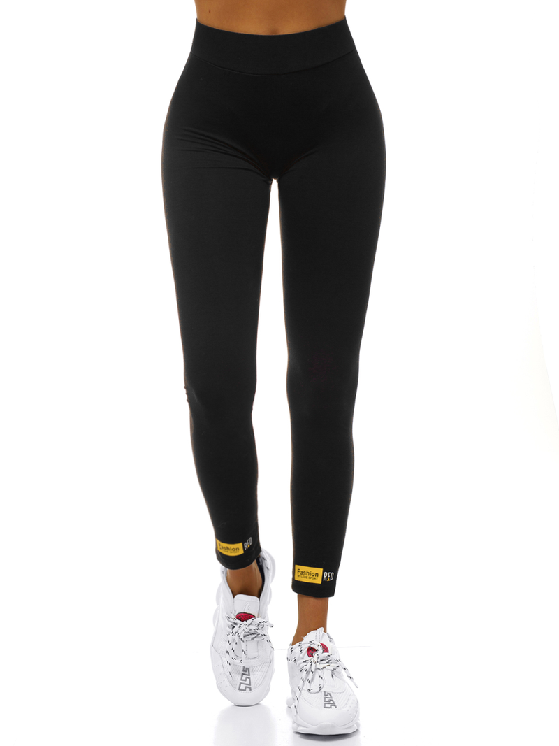 Лосіни жіночі Чорно-Жовтi OZONEE O/82330