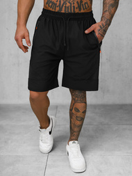 Spodenki sportowe męskie czarne OZONEE JS/12K1801/3