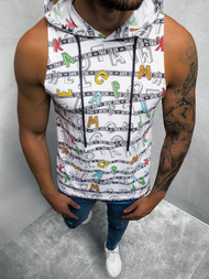 Майка чоловіча Бiла OZONEE O/BL312Z