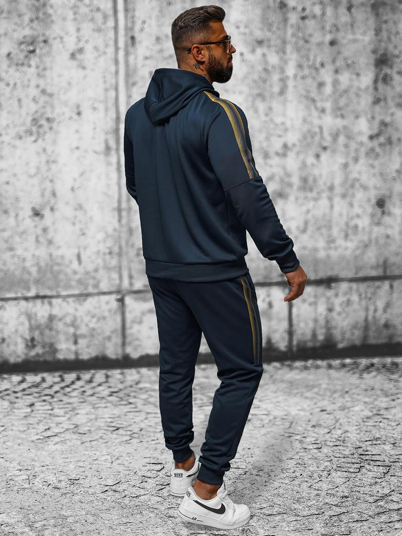 Чоловічий спортивний комплект tемно-cиня OZONEE JS/8C8117/25