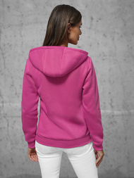 Bluza damska rozpinana z kapturem jasno-fioletowa OZONEE JS/W03/57Z