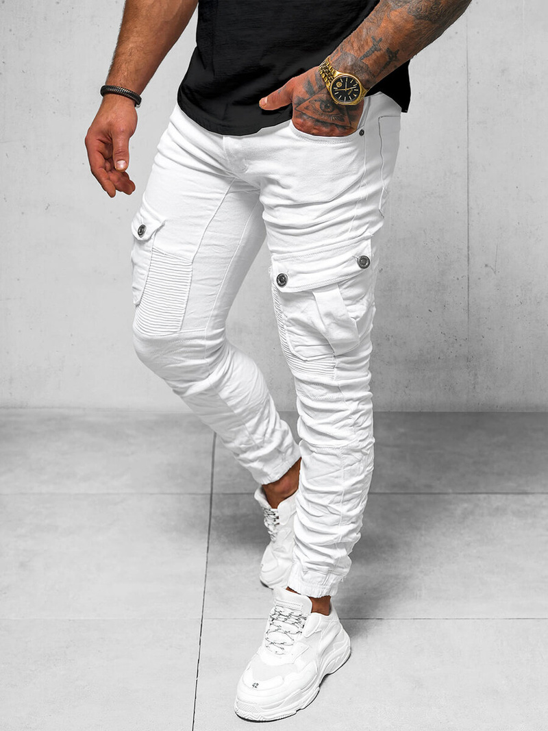 Чоловічі штани чинос Бiлi OZONEE O/E6979W