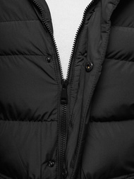 Kurtka męska pikowana czarna OZONEE JS/22M332/392