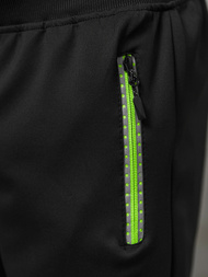 Spodenki dresowe męskie czarne OZONEE JS/8K297