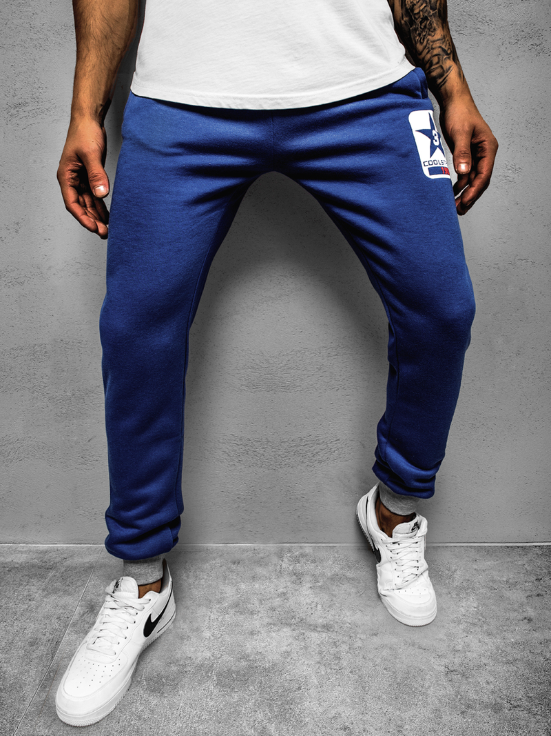 Штани спортивні чоловічі Синя OZONEE JS/K10001SP