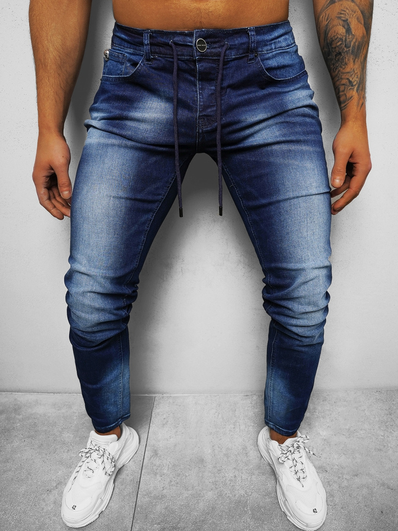 Чоловічі джинси Темно-Синi OZONEE NB/MP0021BS