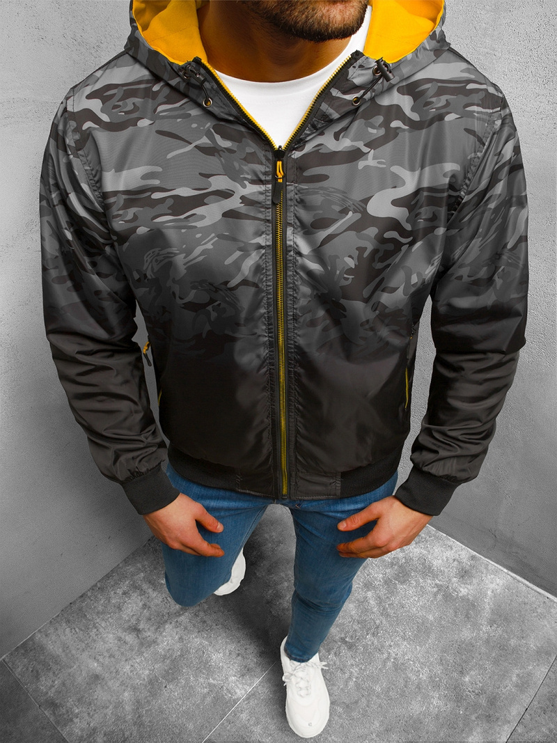 Куртка чоловіча Камуфляжно-Сiра OZONEE N/7200